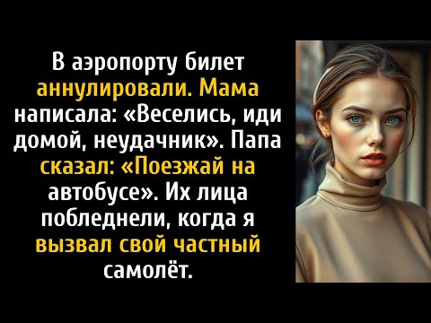 Видео: В аэропорту мой билет аннулировали — мама написала: «Веселись, иди домой, неудачник».