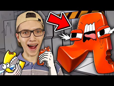 Видео: НЕ ЕШЬ АЛФАВИТ ЛОР 😱🔪 Alphabet Lore Мульт Пародия! Анимация