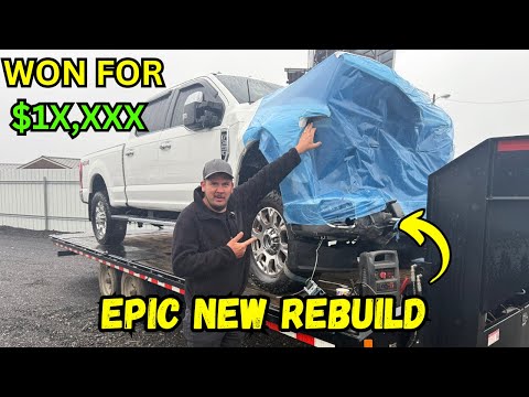 Видео: Иван ВЫИГРАЛ разбитый спереди F350 King Ranch: переплатил ли он?