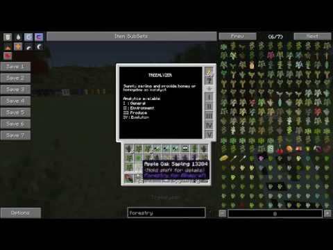 Видео: Гайд по моду Forestry 1.6.4 (2.3.1.1) Серия 4 (Селекция деревьев)