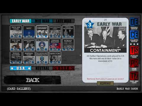 Видео: Сумеречная борьба - обзор американских и нейтральных карт Ранней войны