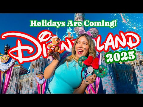 Видео: Праздники в Диснейленде уже совсем близко! | Курорт Диснейленд 2025