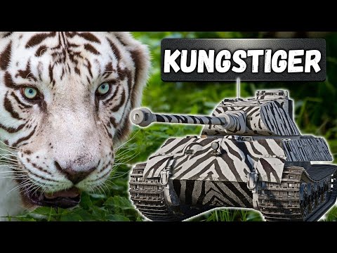 Видео: Kungstiger ПЕРВЫЙ ТЯЖ ЗА ШВЕЦИЮ в War Thunder