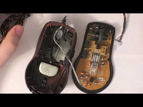 Видео: Замена провода компьютерной мыши