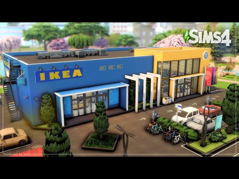 Видео: IKEA💙💛│Строительство│SpeedBuild│NO CC [The Sims 4]