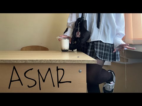 Видео: asmr няшка альтушка с последней парты пристает к тебе на уроке