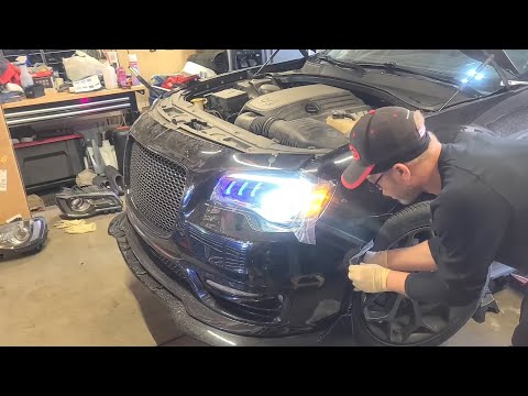 Видео: 2011 - 23 Замена/модернизация корпуса фары Chrysler 300