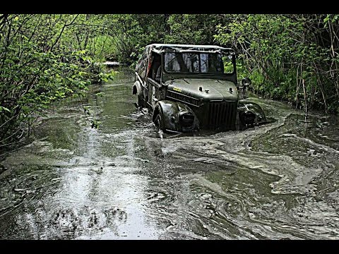 Видео: 4X4 Нескучное 2016 Газ 69 вояки vs Газ 69 vs Луаз/ Mud Off-Road