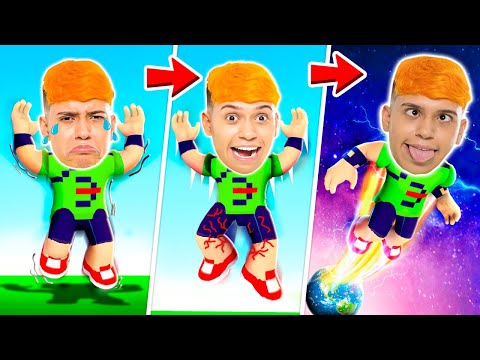 Видео: С каждой секундой мой прыжок становится выше в Roblox!!