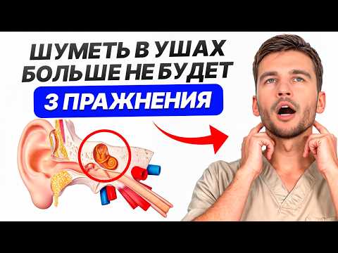 Видео: ЭФФЕКТИВНОЕ упражнение от ШУМА в ушах! / КАК самостоятельно убрать шум в ушах?