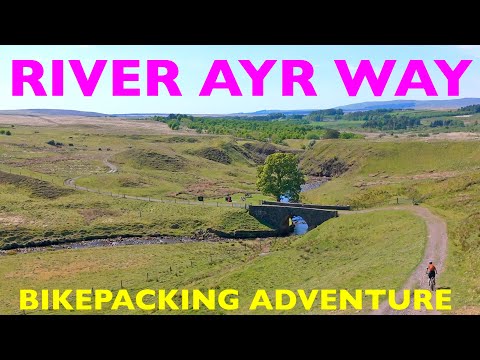 Видео: Велопрогулка по реке Эр в Шотландии