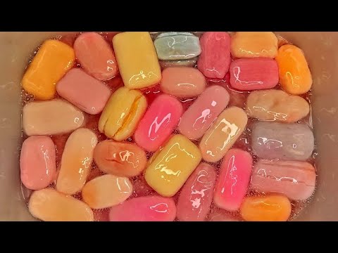 Видео: ASMR 🌸 Pink Leftover Soaps 🌸 Soaked Soap || АСМР Мыление и Размокшее Мыло 🌸 Розовые обмылки #asmr