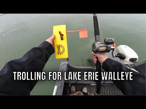 Видео: Троллинг на ОГРОМНОЕ количество судака на озере Эри