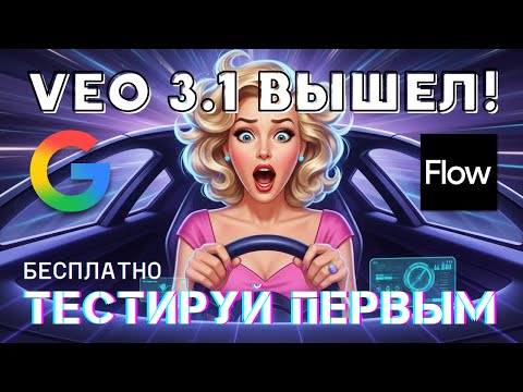 Видео: БЕСПЛАТНАЯ генерация видео в Veo 3.1: как сделать прямо сейчас (Google AI Studio)