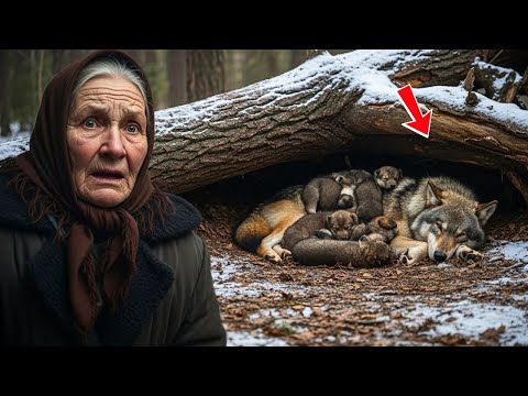 Видео: Старая женщина спасла собаку из бури — но то, что она родила, изменило всё