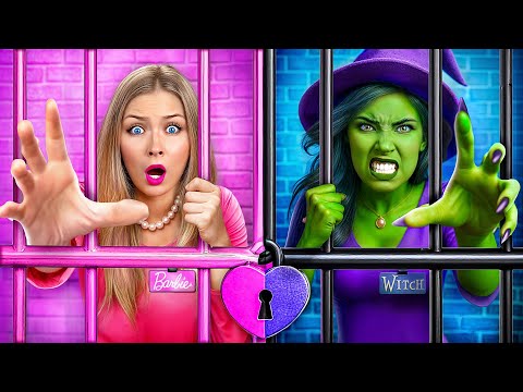 Видео: Побег из Тюрьмы Челлендж | Барби vs Злая от Multi DO Girls