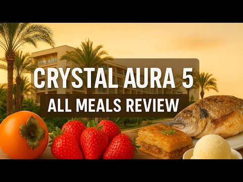 Видео: Всё включено в конце сезона! Crystal Aura 5 ⭐ Kemer. 03.11.2025 All inclusive сдулся?)