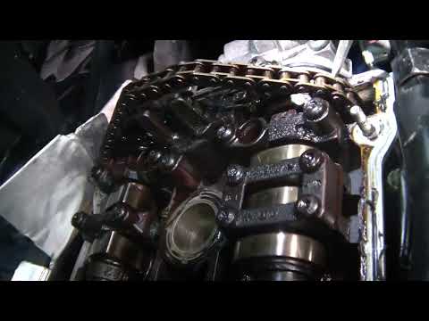 Видео: Audi 100 замена цепей р валов и ГНЦ  двс V6 АГА
