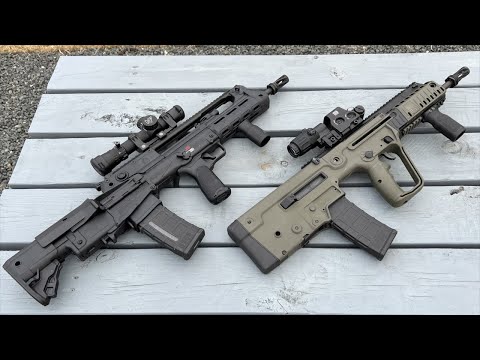 Видео: Springfield Hellion против IWI X95 Tavor