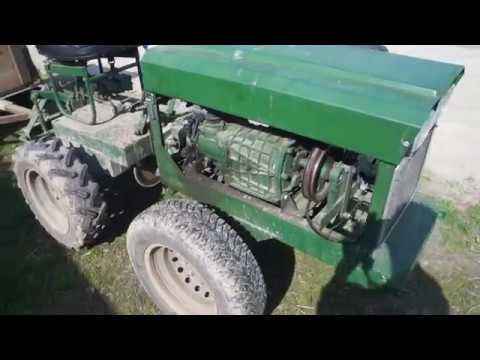 Видео: Самодельный минитрактор ЯЩВЕР (Брянский) Обзор по просьбе подписчика.