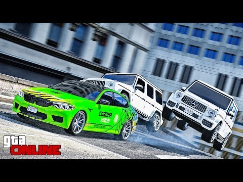 Видео: ПОГОНЯ ЗА BMW M5 CORONA VIRUS. Догонялки В GTA 5 Online