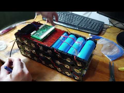 Видео: Підключення Smart BMS до LiFePO4 72V 24s 