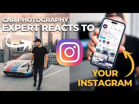 Видео: Профессиональный автофотограф реагирует на фотографии вашего автомобиля в Instagram!
