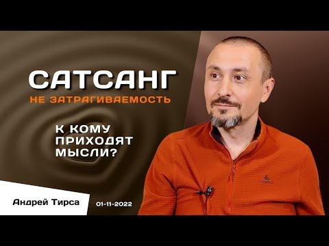 Видео: Андрей Тирса - САТСАНГ- 1 ноября 2022