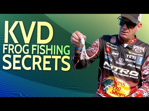 Видео: Кевин ВанДэм СЕКРЕТЫ ловли лягушек на поверхностную воду [Поймай больше окуня]