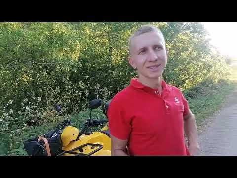Видео: IRBIS ATV 200 покатушки в лес за орехами!