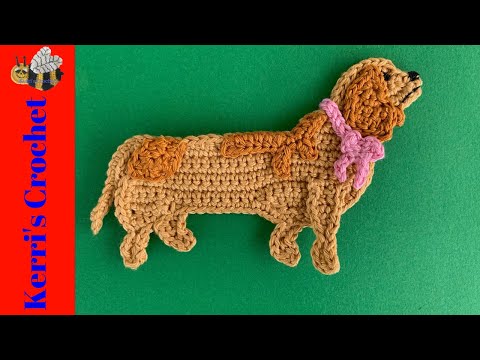 Видео: Учебник по вязанию сосисок крючком - Учебник по аппликации крючком