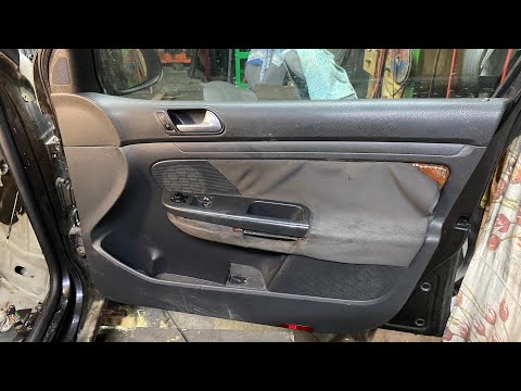 Видео: Снимаю Правую Карту Двери Volkswagen Golf 5 Как снять переднюю правую карту двери ?