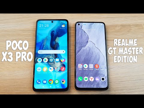 Видео: POCO X3 PRO VS REALME GT MASTER EDITION - ЧТО ЛУЧШЕ? ПОЛНОЕ СРАВНЕНИЕ!