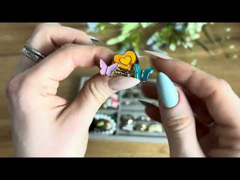 Видео: АСМР МОИ КОЛЕЧКИ💍РАСХЛАМЛЕНИЕ БИЖУТЕРИИ | ASMR таппинг, близкий шепот