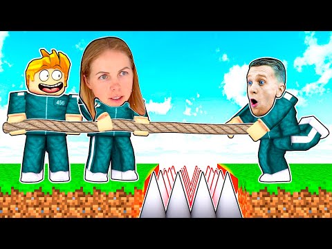 Видео: ROBLOX: ИГРА в КАЛЬМАРА на ДВОИХ!