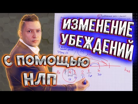 Видео: Изменение убеждений с помощью субмодальностей уровень мастер НЛП. НЛП изменение убеждений.