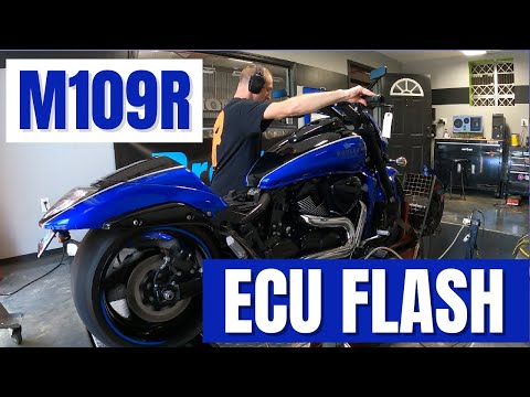 Видео: Suzuki M109R Disaster — заводской график динамометрического стенда