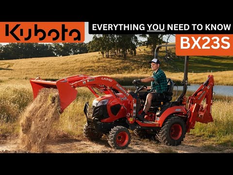 Видео: Kubota BX23S — каждый переключатель и рычаг на тракторе #kubota #tractor #kubotatractor
