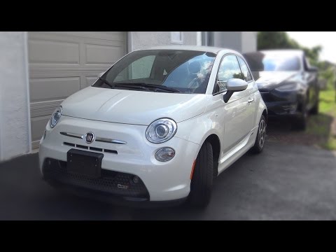 Видео: Обзор Fiat 500 Electric. Фиат 500 электрический. Первый обзор электрического фиата