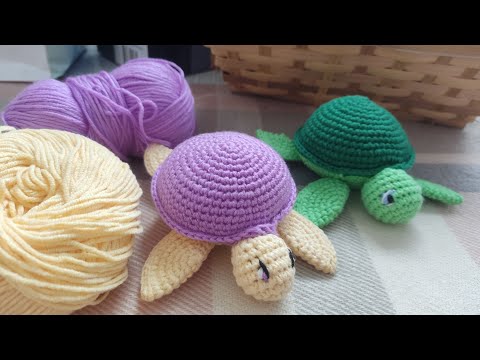 Видео: Черепашка гачком без зшивних деталей | 1 Частина 🤩🐢 #іграшки #черепашка #рукоділля #рукодільнийфронт