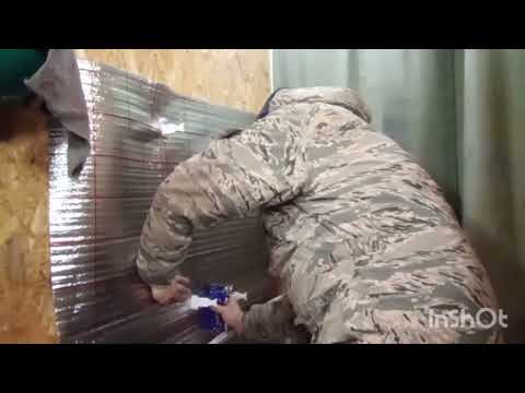 Видео: установка автономного дизельного китайского отопителя в гараже