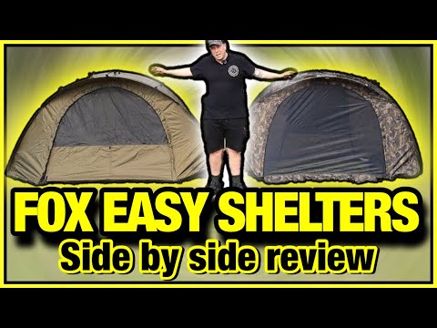 Видео: ** FOX EASY SHELTER ** — два лучших убежища для ловли карпа соревнуются друг с другом