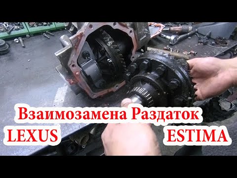 Видео: Раздатка Эстимы и Lexus RX300
