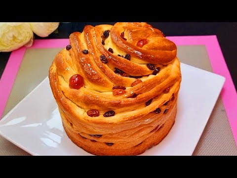 Видео: Не рецепт, а ЗОЛОТО! Пасхальный кулич Краффин - Тесто как ПУХ! Рецепт Пасхальный кулич Краффин Пасха