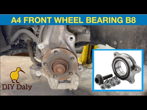 Видео: Замена переднего ступичного подшипника Audi A4 B8