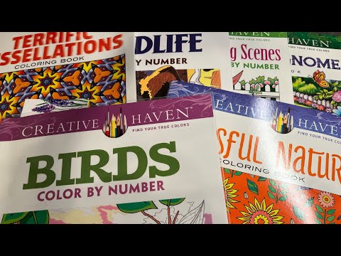 Видео: Раскраски, скучающие на полках: Криэйтив Хэвен