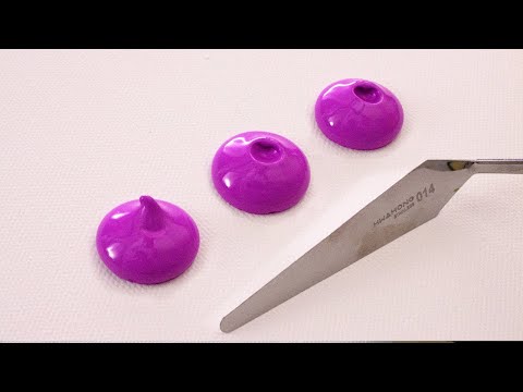 Видео: Легко раскрашиваемый розовый лунный пейзаж 💗 #401