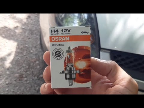 Видео: Замена лампочки ближнего света на Ford fiesta (Форд Фиеста 2008)