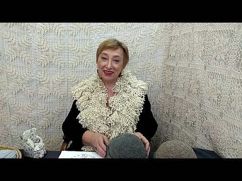 Видео: Шапочка "Мужская". Мастер-класс по вязанию крючком от О. С. Литвиной.