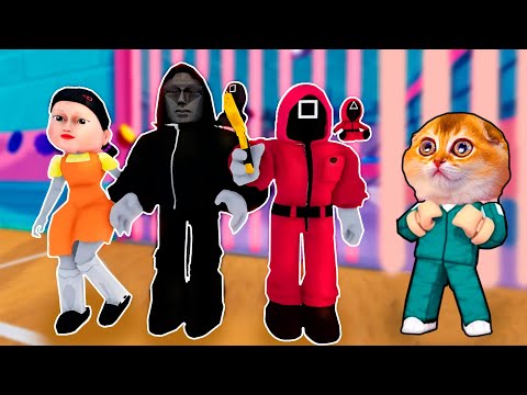 Видео: ИГРА В КАЛЬМАРА но ЭТО ТЮРЬМА КУКЛЫ В РОБЛОКС! SQUID GAME FAMILY PRISON RUN ESCAPE!